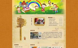 漂亮的幼儿园网站模板，哪里找？