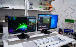 两台电脑如何共用一个显示器？