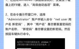 Win7忘开机密码，如何快速找回或重置？