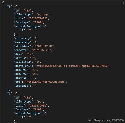Android如何解析服务器返回的JSON数据?-图1 Android如何解析服务器返回的JSON数据?-图1