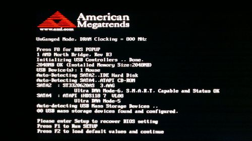 电脑开机现american是何原因？-图1