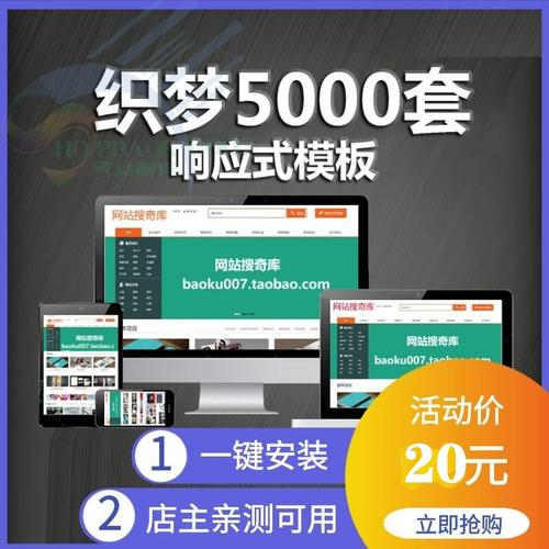 别人网站模板能直接织自己的梦吗？-图1