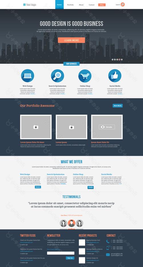 手机HTML5网站模板如何快速适配多设备?-图1 手机HTML5网站模板如何快速适配多设备?-图1