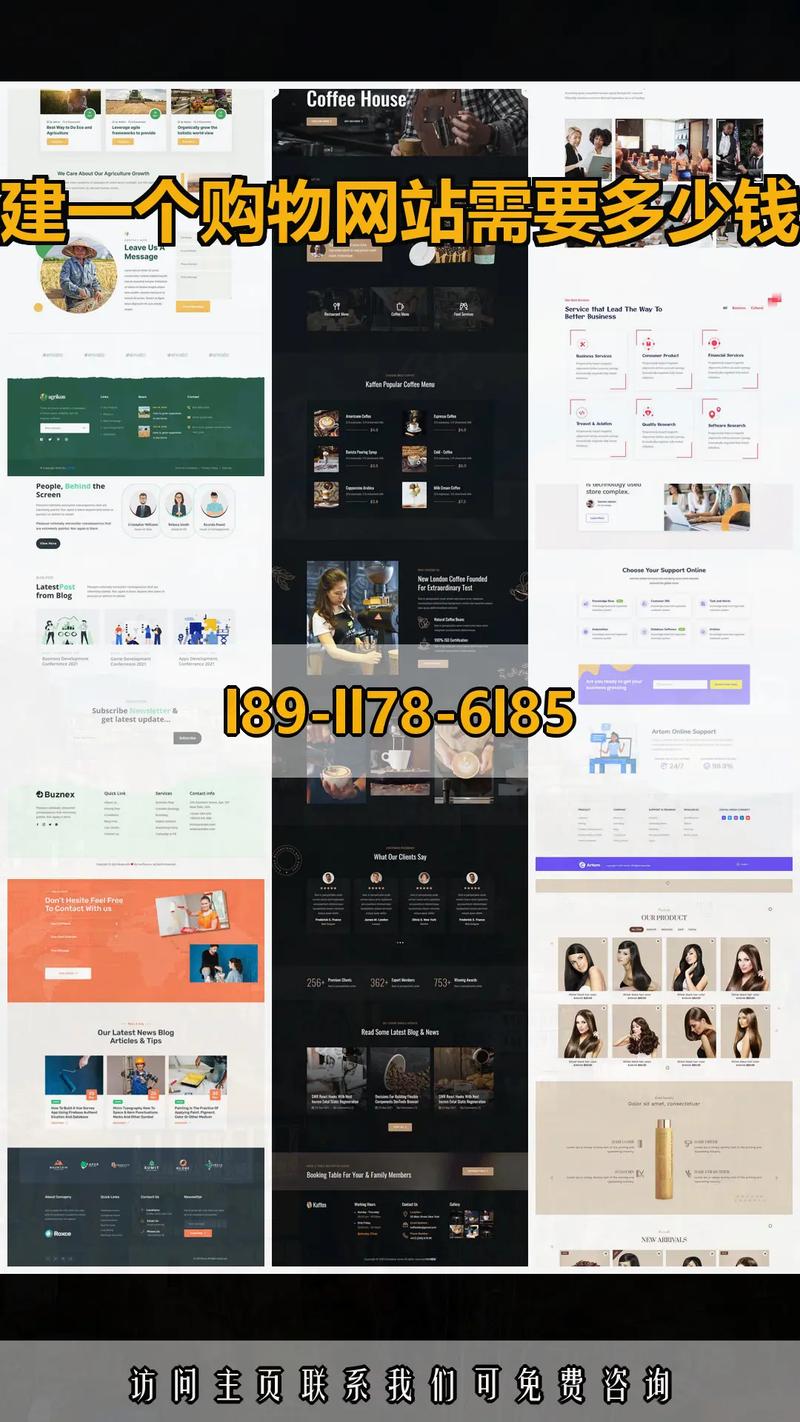 建购物网站多少钱？预算范围是多少？-图1