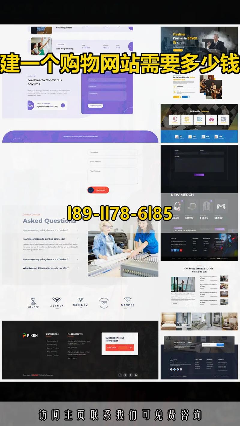 建购物网站多少钱？预算范围是多少？-图2