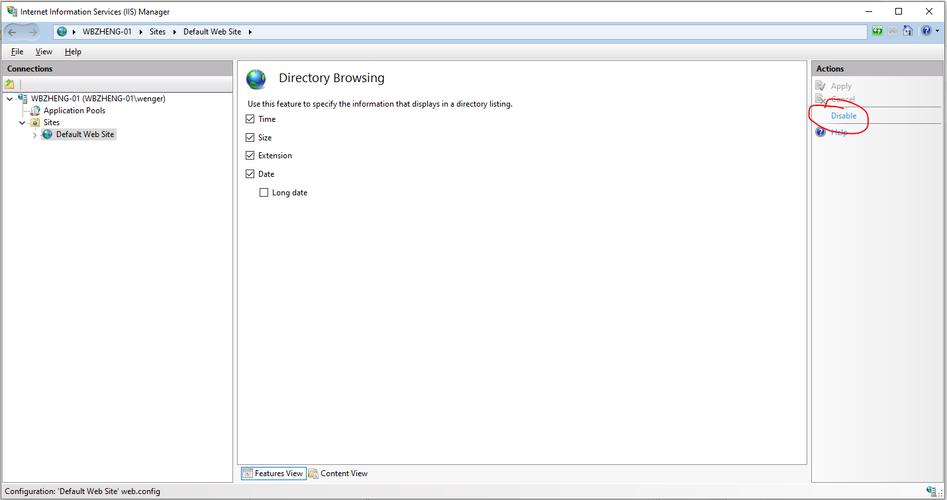 iis网站目录权限如何正确设置?-图2 iis网站目录权限如何正确设置?-图2