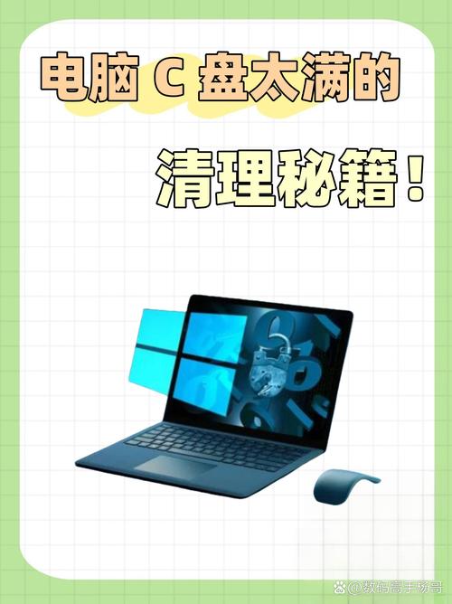 笔记本电脑c盘满了怎么清理-图1