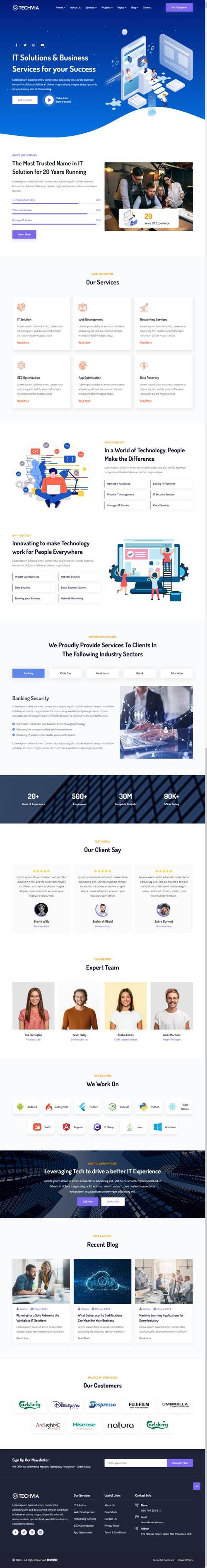 科技公司企业网站源码哪里找?-图1 科技公司企业网站源码哪里找?-图1