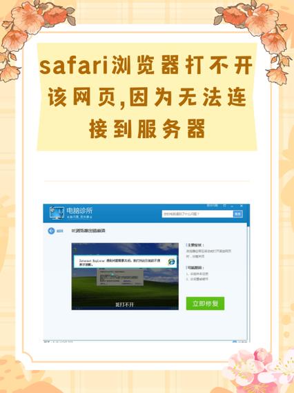 Safari为何总提示无法连接服务器?-图1 Safari为何总提示无法连接服务器?-图1