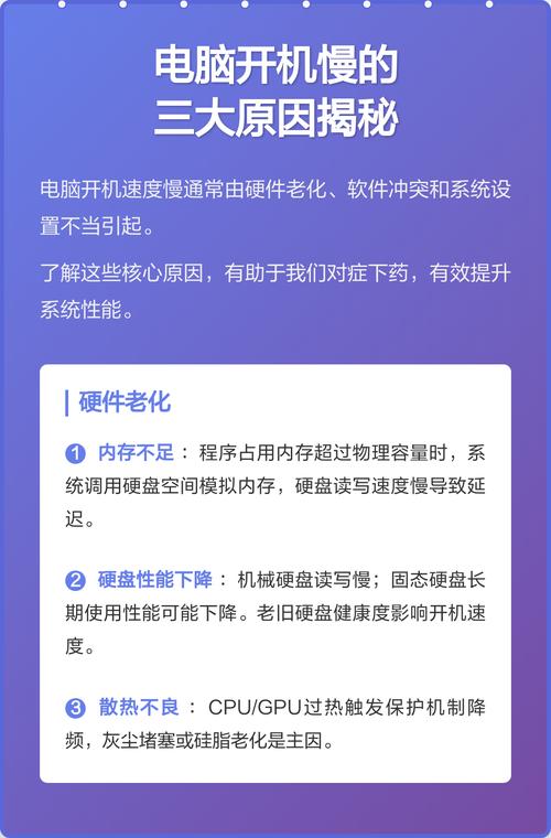 电脑开机慢，究竟是什么原因？-图2