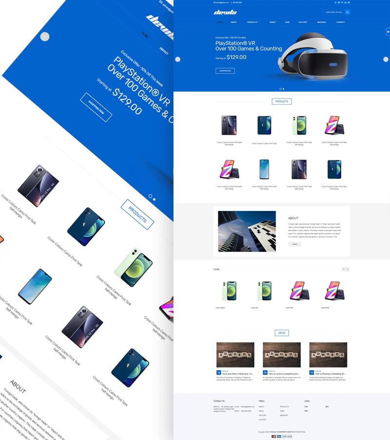 外贸商城网站建设，如何高效打造？-图1
